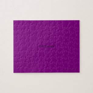 purple jigsaw puzzle