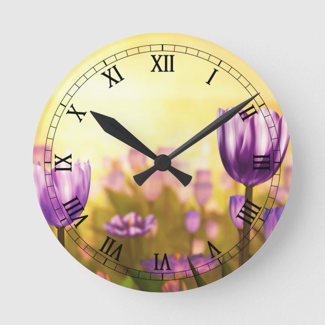 Purple Jubilee Clock (Front)