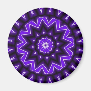Purple Kaledoscope Magnet