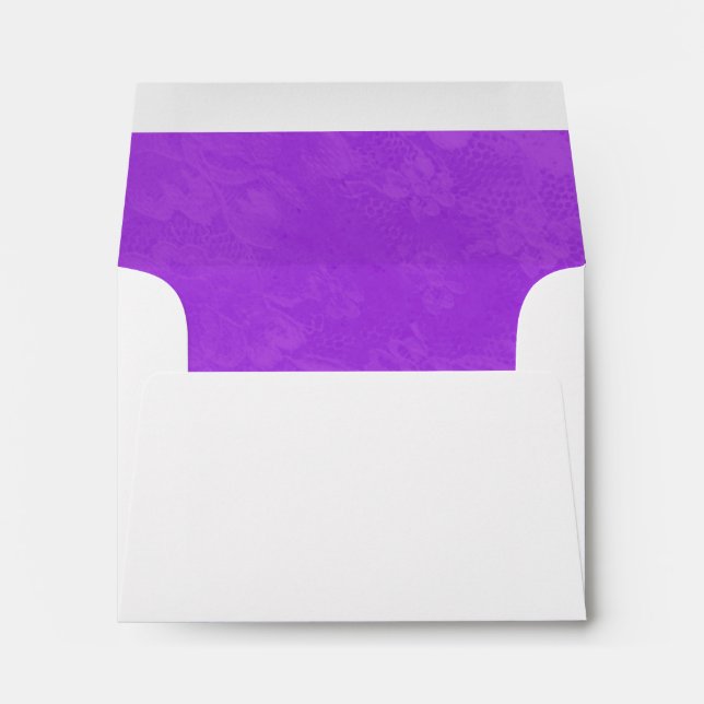 Purple Lace Envelope (Back (Bottom))