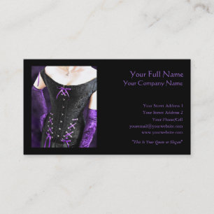 Purple Laces - Business Card