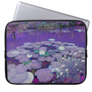 Purple Lake Dreaming Laptop Sleeve