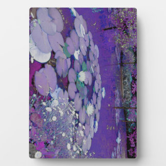 Purple Lake Dreaming Plaque