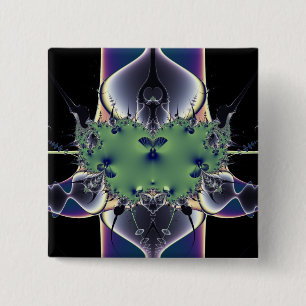 Purple Lamp 15 Cm Square Badge