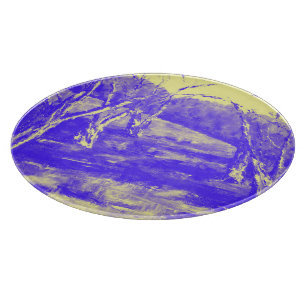 Purple Lands Yellow Skies Cutting Board