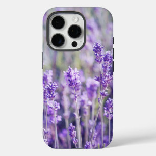 Purple Lavender Field iPhone 16 Pro Case