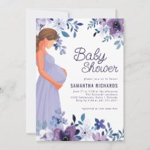 Purple Lavender Flower | Baby Shower 