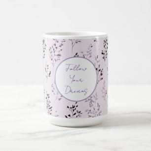 Purple Lavender Flowers   Coffee Mug
