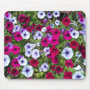 Purple & Lavender Flowers: Mouse Pad