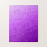 Purple lavender gradient geometric mesh pattern jigsaw puzzle<br><div class="desc">Triangle geometric mesh with light to dark pinkish purple lavender ombre gradient.</div>