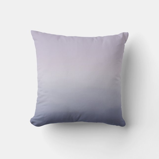 Purple Lavender Ombre Cushion (Front)