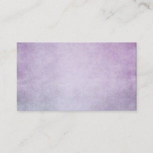 Purple Lavender Watercolor Personalised Background Business Card