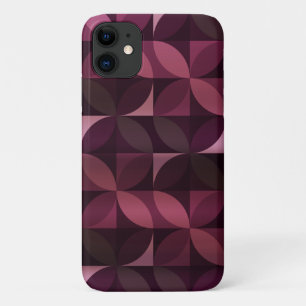 Purple Leaf Modern Pattern Case-Mate iPhone Case