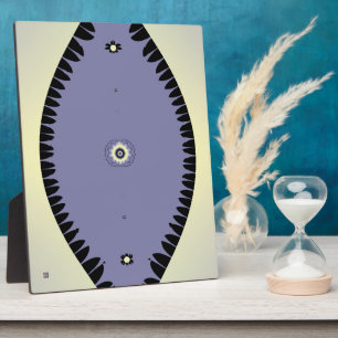 Purple Leaf Plaque