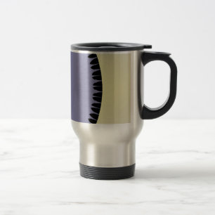 Purple Leaf Travel Mug
