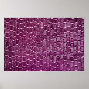 Purple leather texture poster