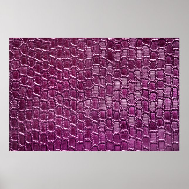 Purple leather texture poster (Front)