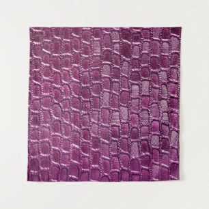 Purple leather texture tapestry