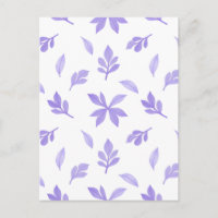 Purple leaves and Floral motiffs	