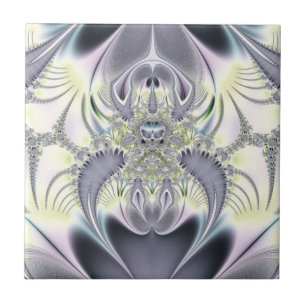 Purple Leaves Tile