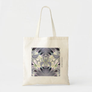 Purple Leaves Tote Bag