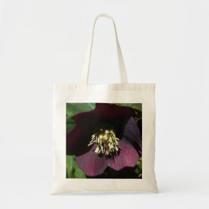 Purple Lenten Rose Easter Flower Tote Bag