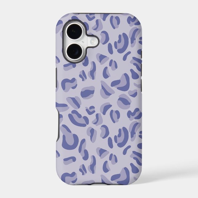 Purple Leopard Pattern Lavender (Back)
