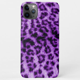 Purple Leopard Print iPhone 11Pro Max Case