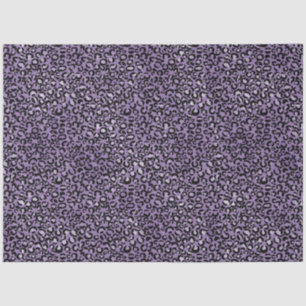 Purple Leopard Print Tissue Paper