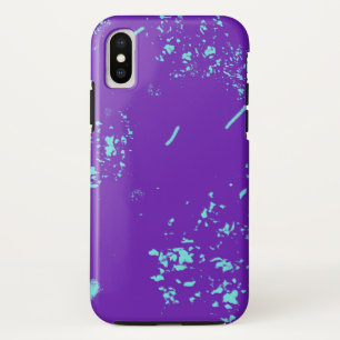 Purple Light Blue Doodles Case-Mate iPhone Case