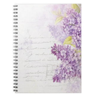 Purple Lilac Notebook