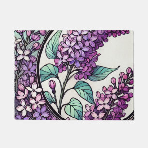 Purple Lilacs Doormat