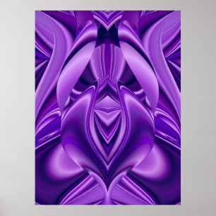 Purple Lily Dream Poster