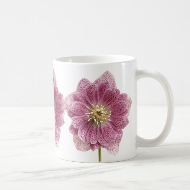 Purple Lily Flower Mug (Right)