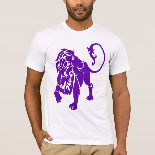 purple lion T-Shirt (Front)