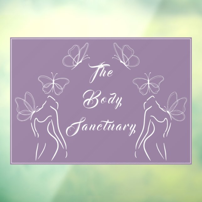 Purple Logo Women Body Care Promotional  (Sheet 3)