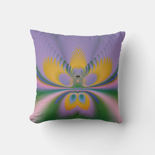 Purple Lotus Cushion (Front)