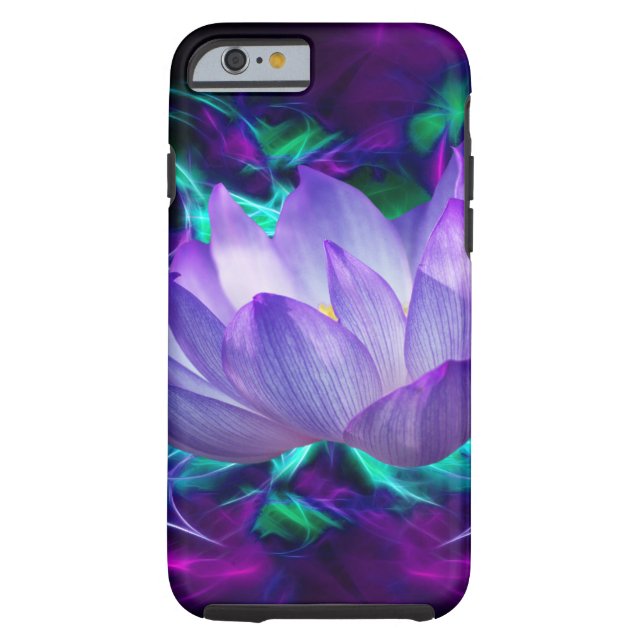 Purple lotus flower and its meaning Case-Mate iPhone case (Back)