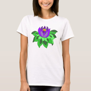 Purple Lotus Flower Shirt