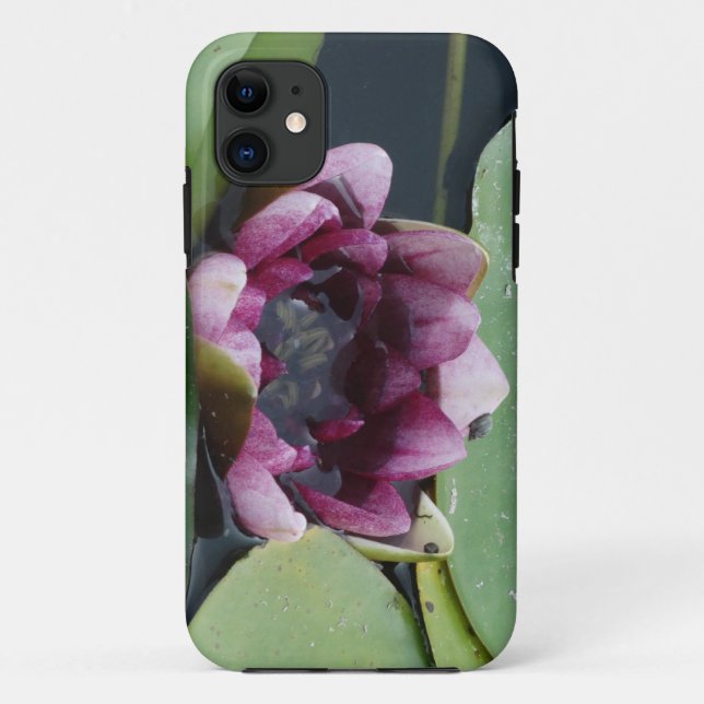 Purple Lotus Photo iPhone SE + iPhone 5/5S Case-Mate iPhone Case (Back)