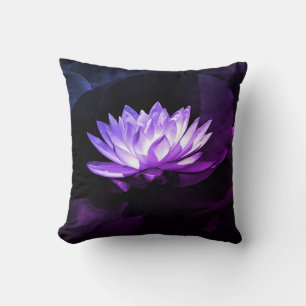 Purple Lotus Pillow