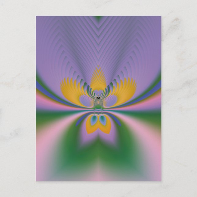 Purple Lotus Postcard (Front)