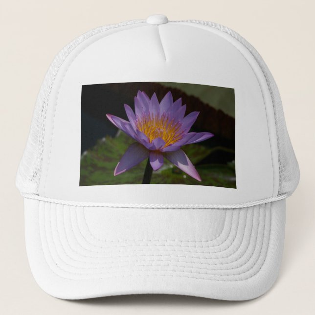 Purple Lotus Waterlily Hat (Front)