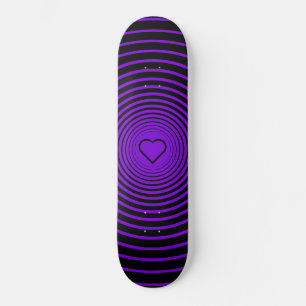 Purple Love - Add your colours Skateboard