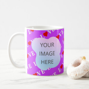 Purple LOVE Coffee Mug
