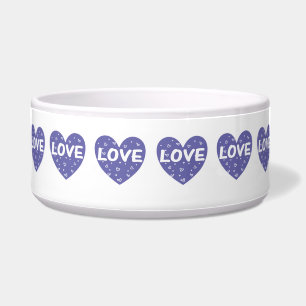 Purple love heart