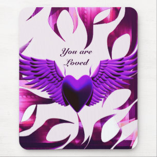 Purple Love_ Mousepad