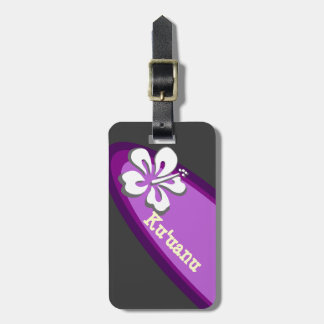 Purple  Luggage Bag Tag