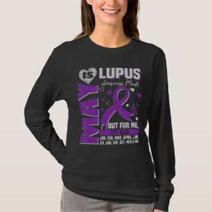 Purple Lupus Awareness May Is Lupus Awareness Mont T-Shirt