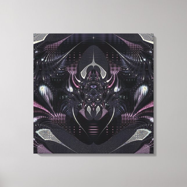 Purple Magic Canvas Print (Front)